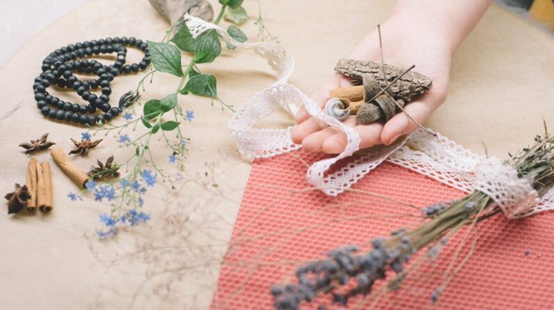 Photo Natural materials