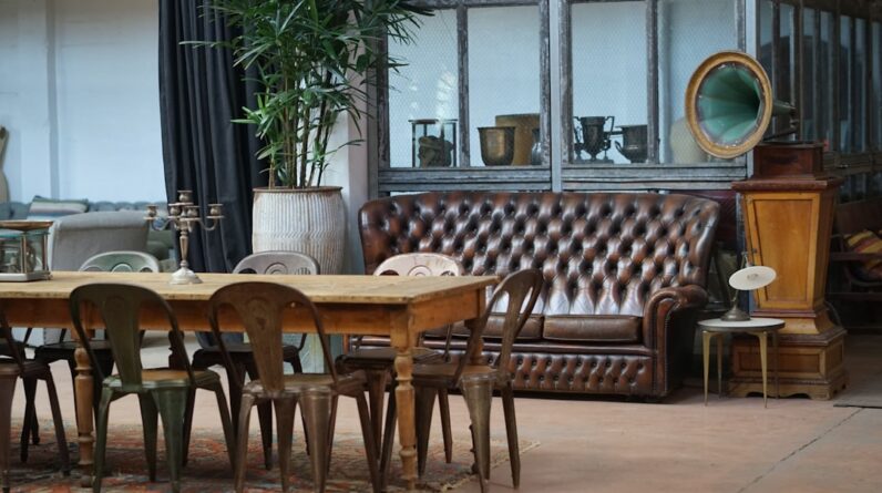 Photo Vintage furniture