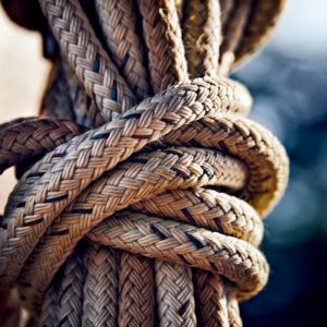 Photo Nautical-themed living room
