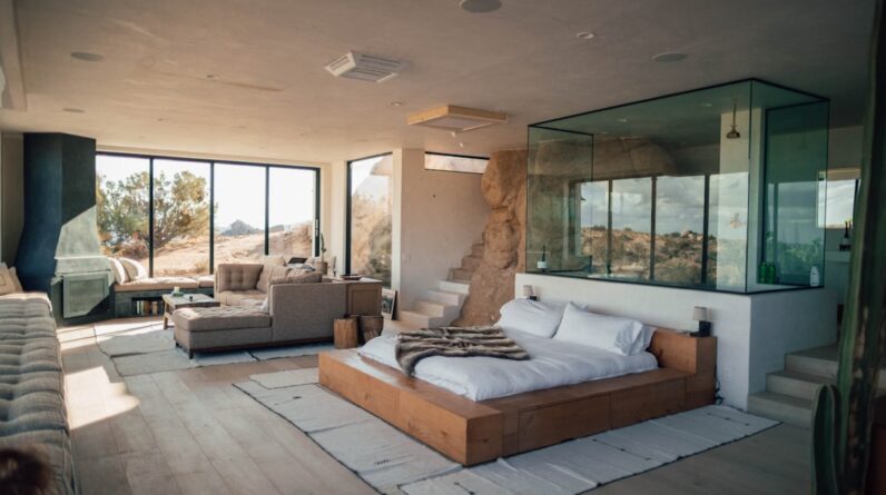 Photo Minimalist bedroom