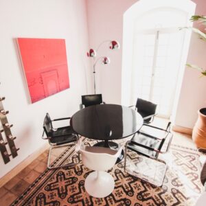 Photo Eclectic living room