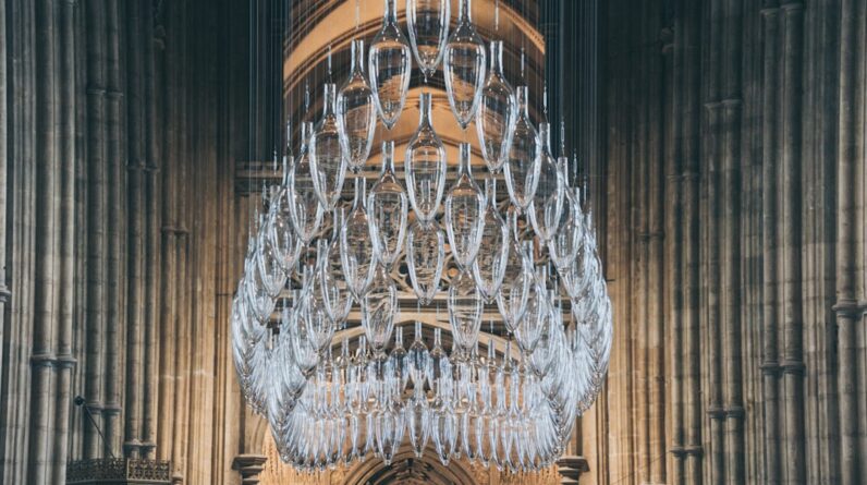 Photo Luxurious chandelier